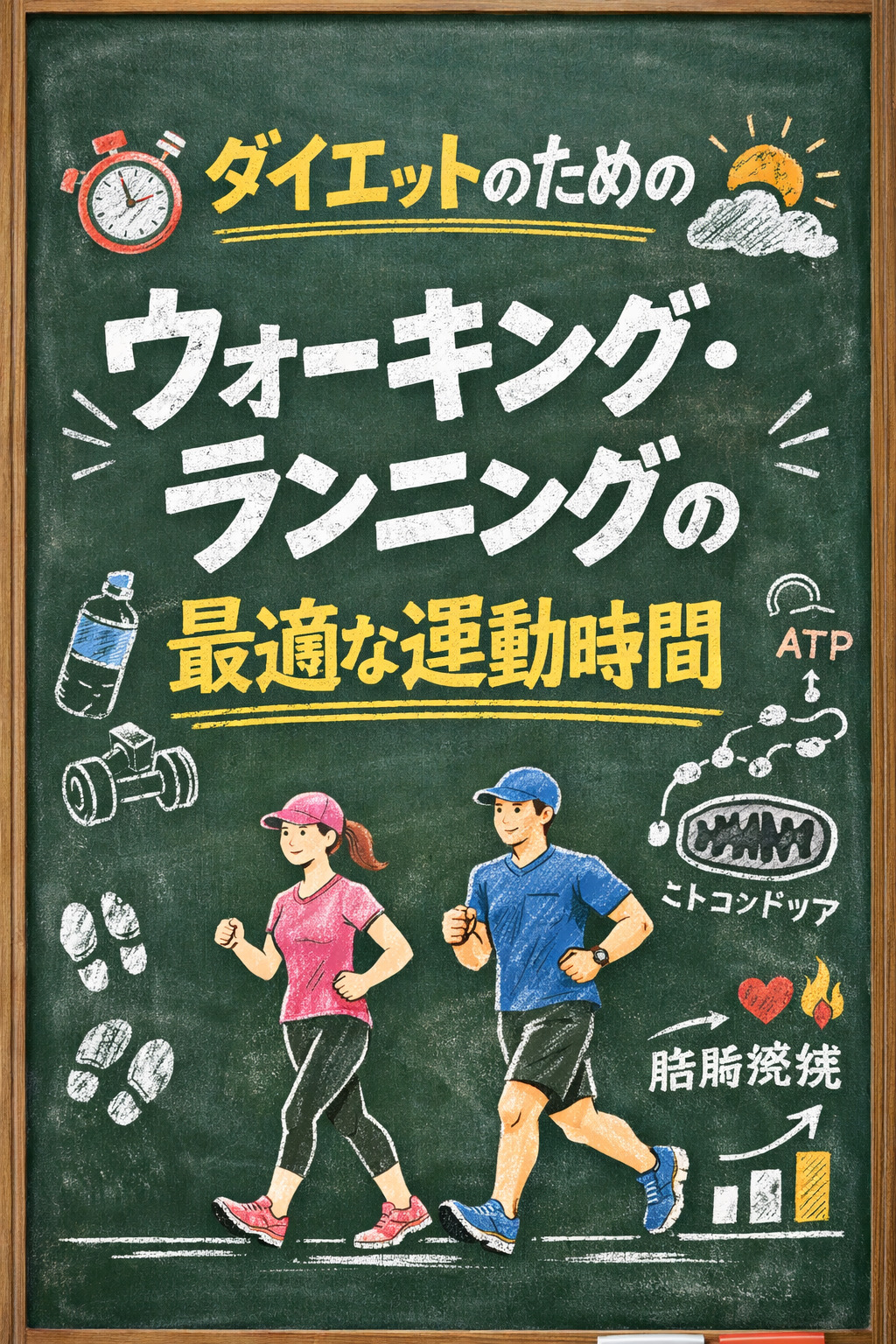 ダイエットのためのウォーキング・ランニングの最適な運動時間